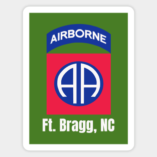 82nd Airborne Ft. Bragg Magnet